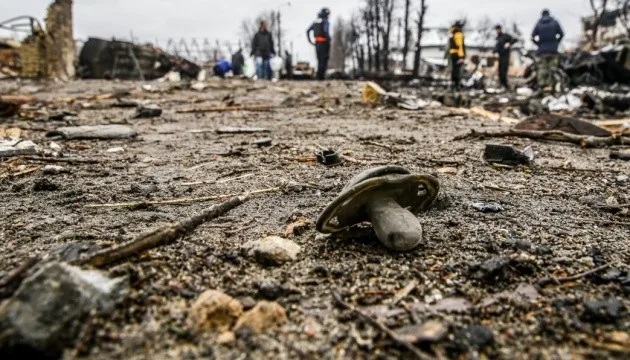 Стало известно, сколько украинских детей погибло с начала войны